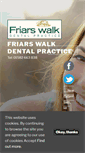 Mobile Screenshot of friarswalkdentalpractice.co.uk